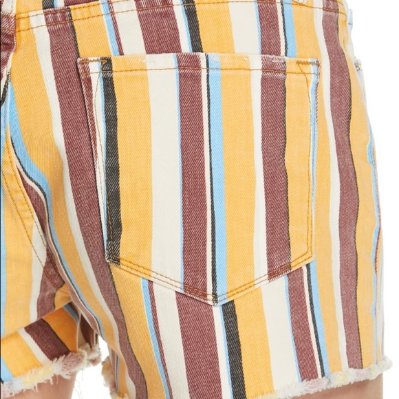 Frame Le Cut Off Denim Shorts